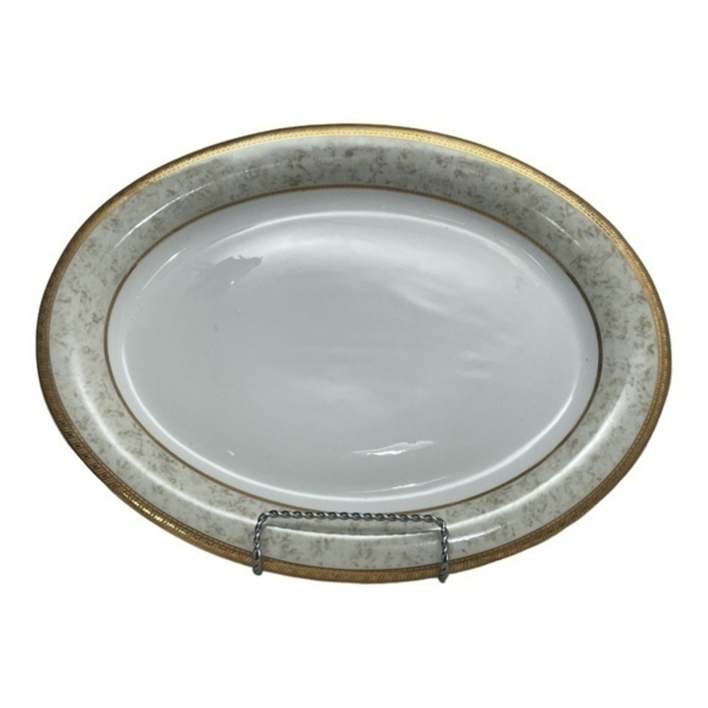 Vintage Royal Heritage Prestige Primavera Pattern Large Oval Serving Platter